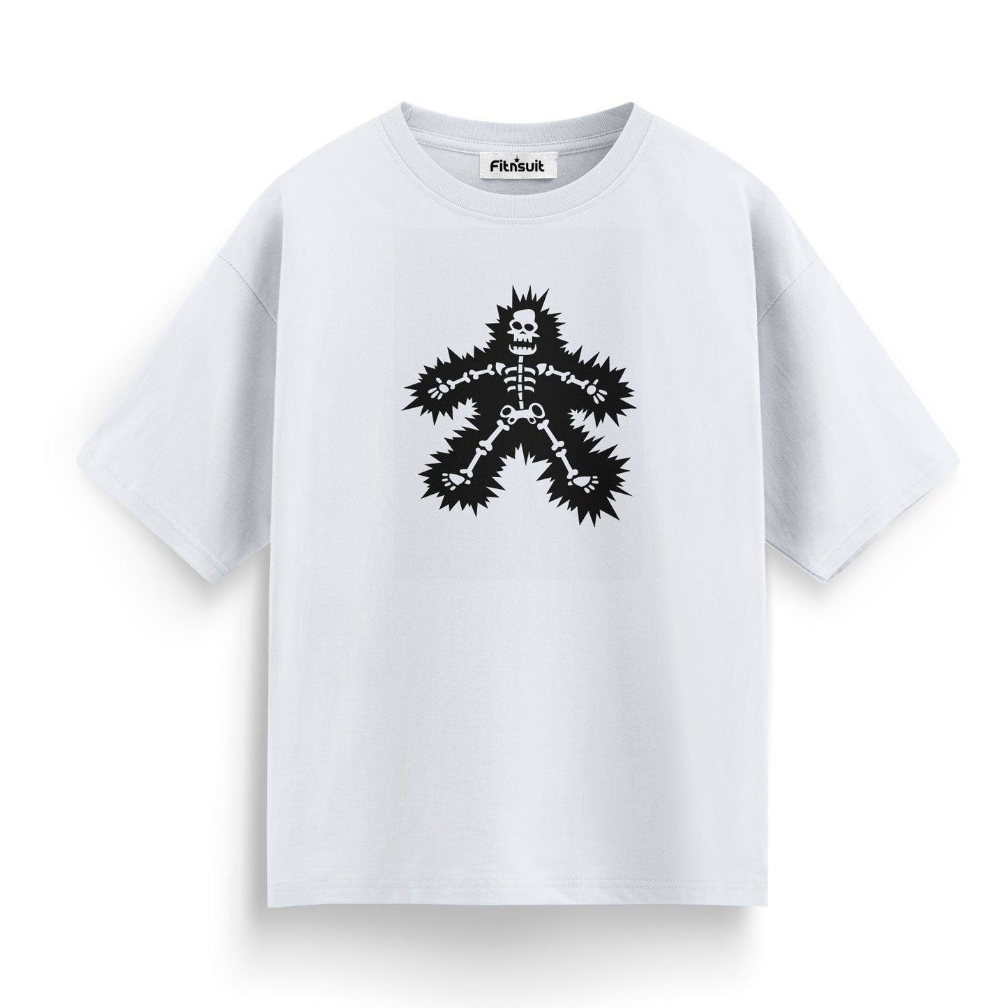 Skeleton Shocked Electrical Humor T Shirt