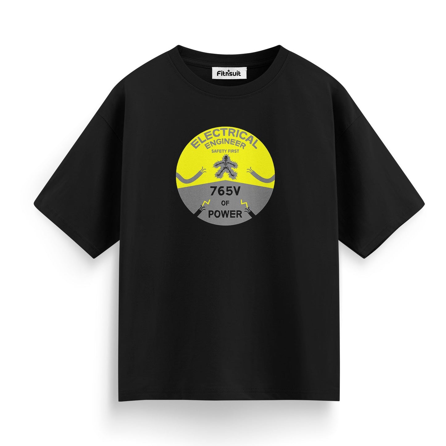 Electrical EnginElectrical Engineerr Safety First Power Meter T Shirt