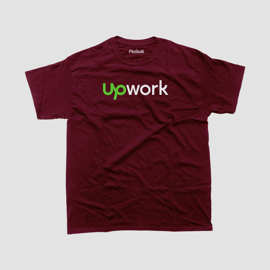 Upwork Logo Clean Text Style Freelancer T-Shirt