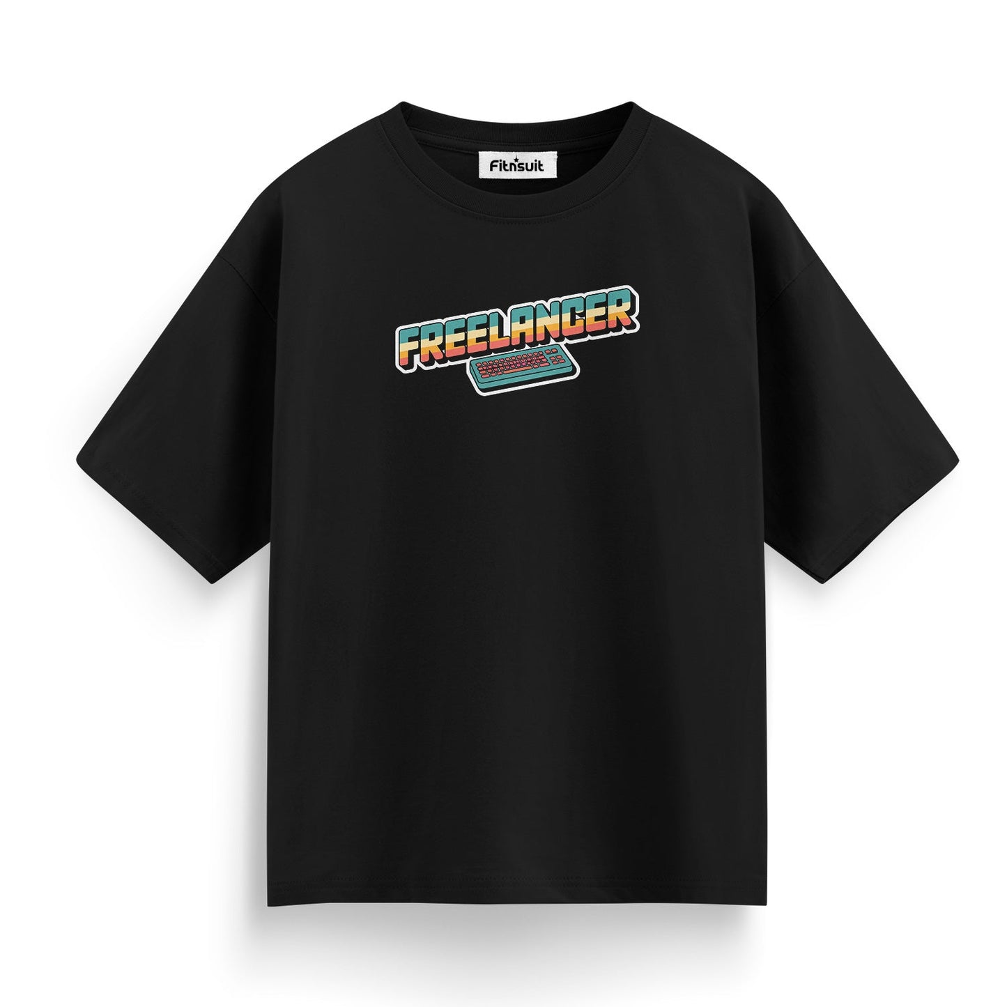 Freelancer Keyboard Retro Style Freelancer T-Shirt