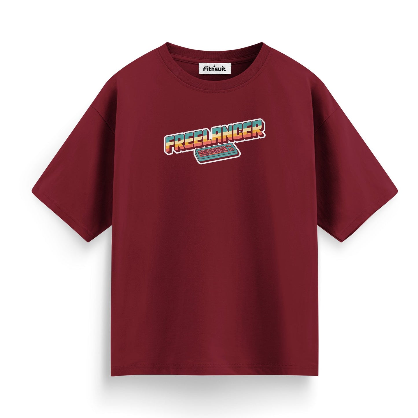 Freelancer Keyboard Retro Style Freelancer T-Shirt