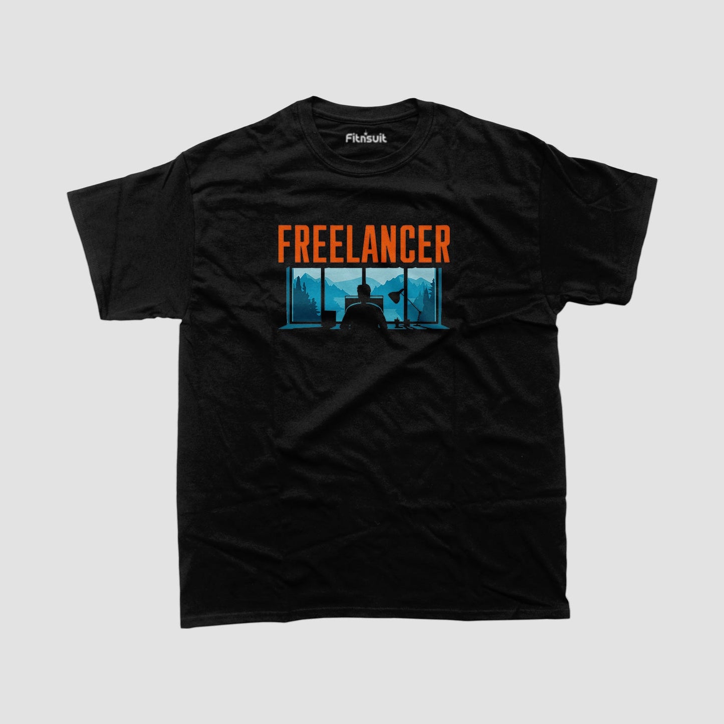Freelancer at Work Setup Scene Freelancer T-Shirt