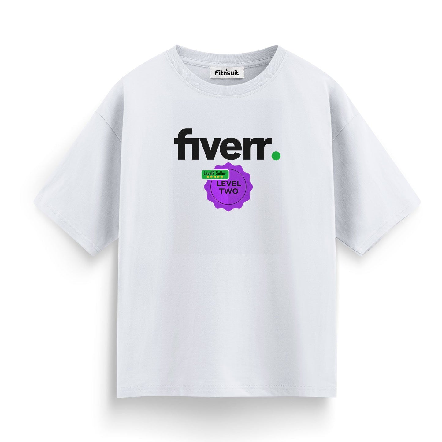 Fiverr Level Two Seller Badge Freelancer T-Shirt