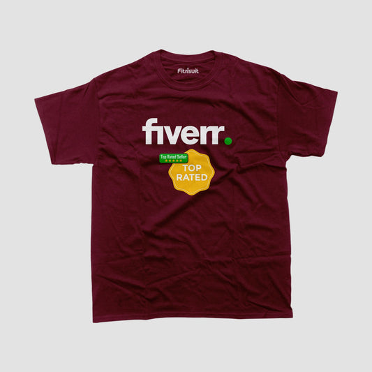 Fiverr Top Rated Seller Badge Freelancer T-Shirt