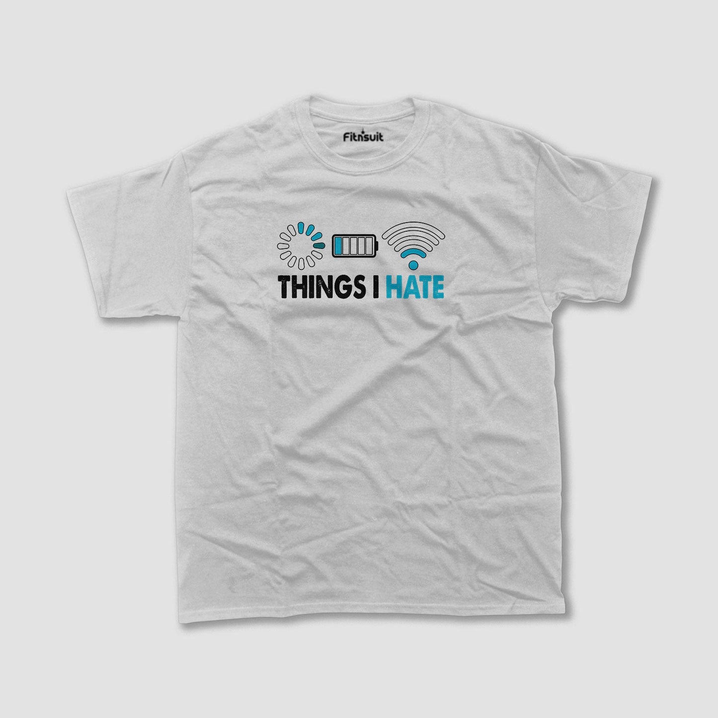 Things I Hate: Loading, No Signal, Low Battery Freelancer T-Shirt