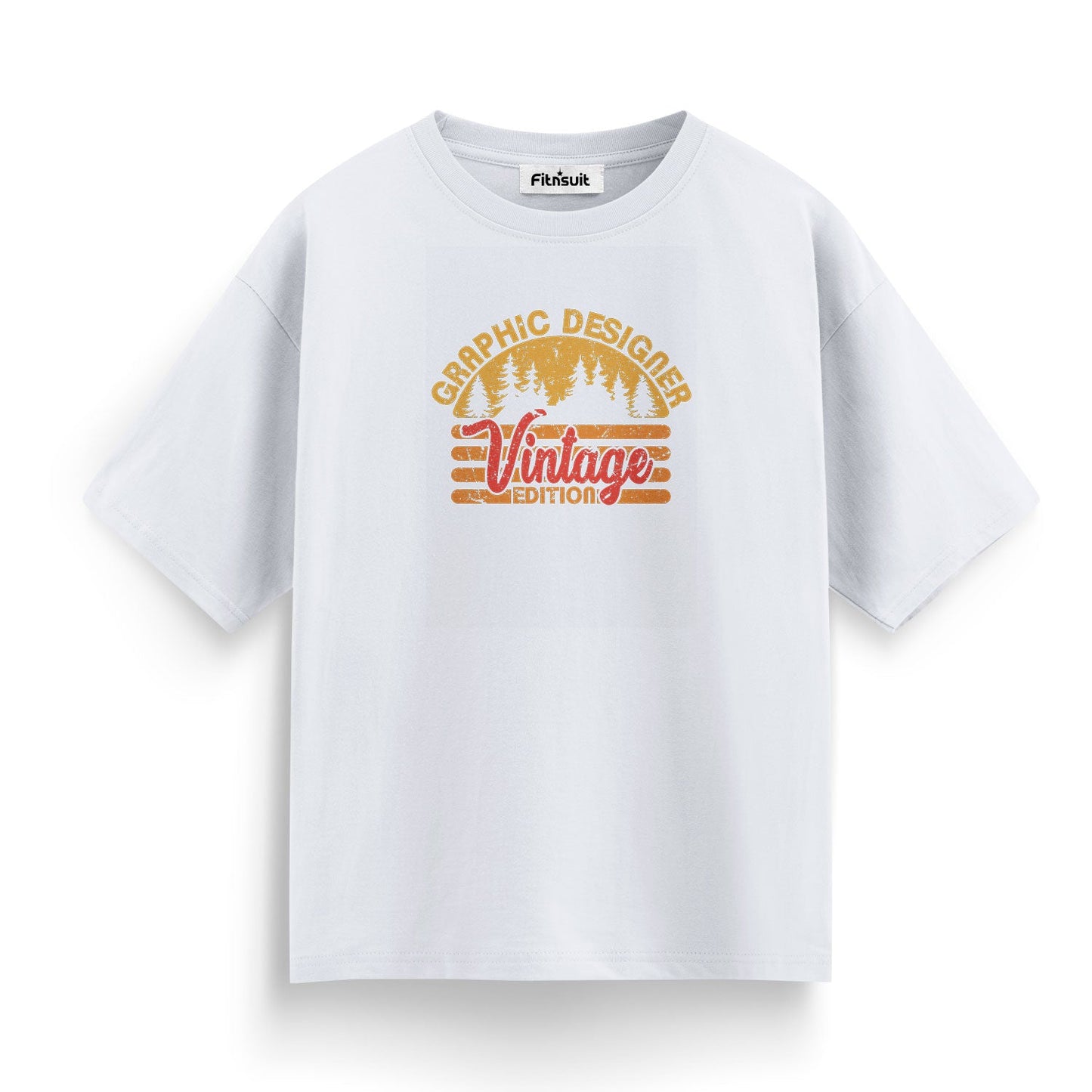 Graphic Designer Vintage Edition Badge Graphic Designer T-Shirt