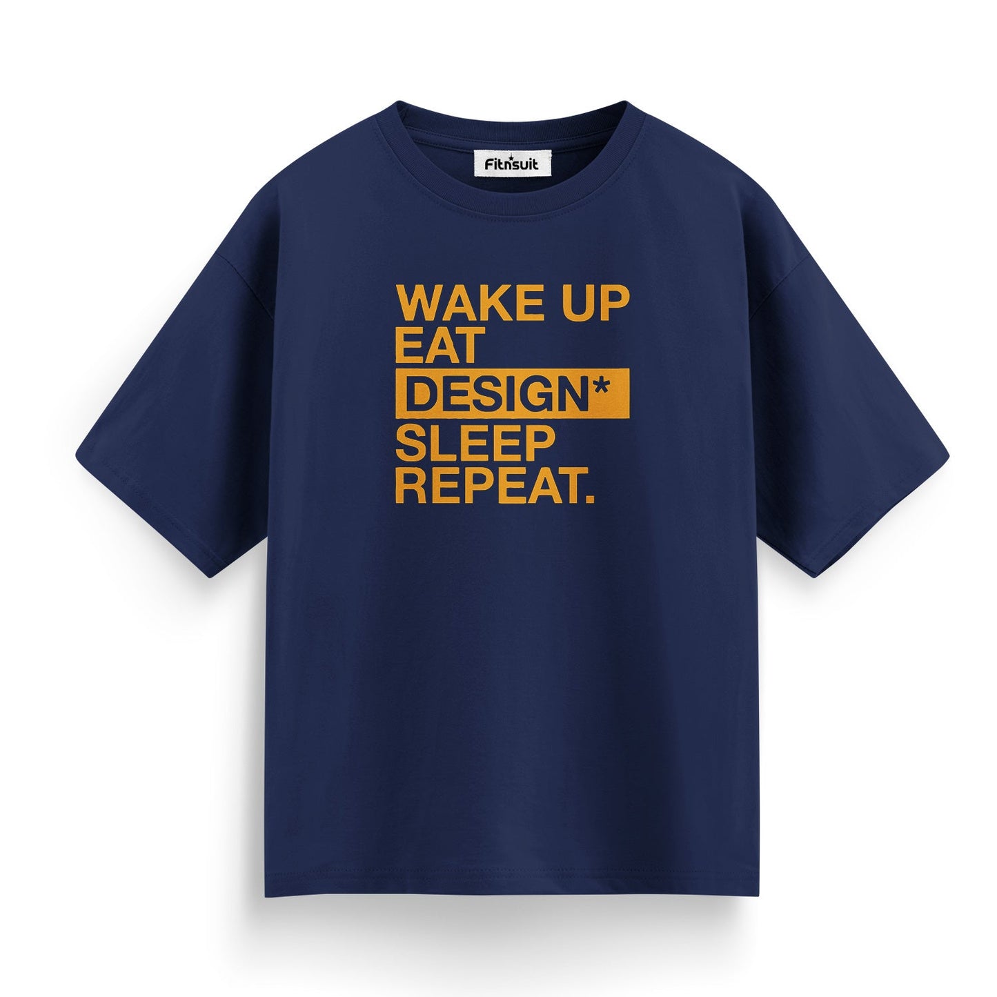 Wake Up Eat Design Sleep Repeat Graphic Designer T-Shirt