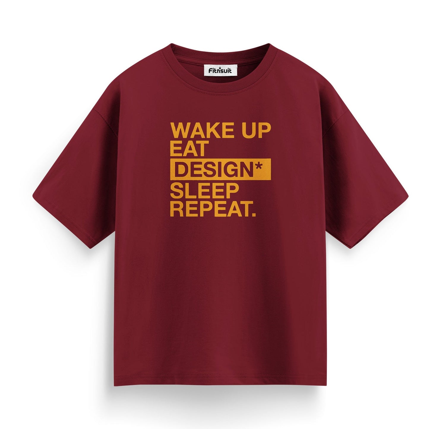 Wake Up Eat Design Sleep Repeat Graphic Designer T-Shirt