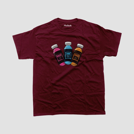 CMYK and Photoshop Vials Graphic Designer T-Shirt