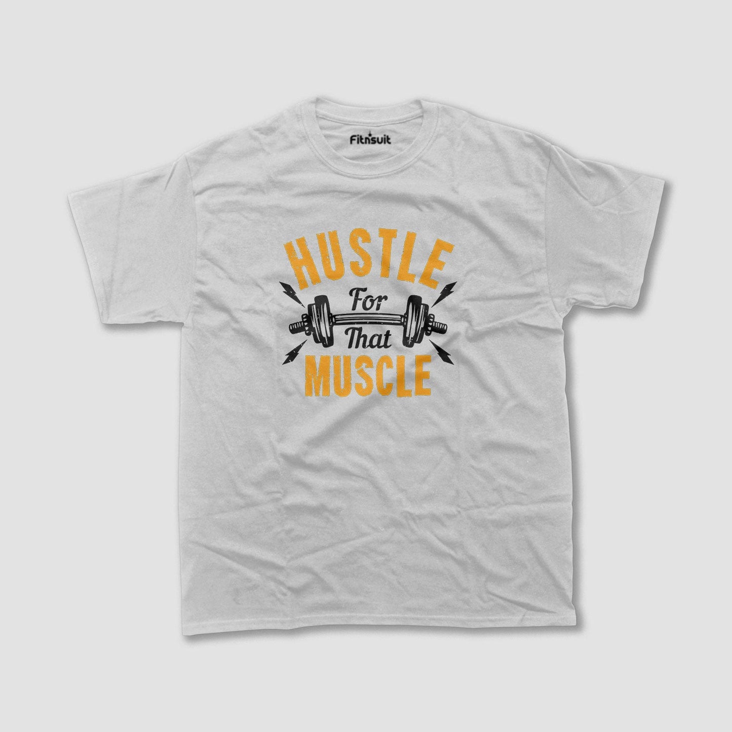 Hustle For That Muscle Gym Motivational T shirt
