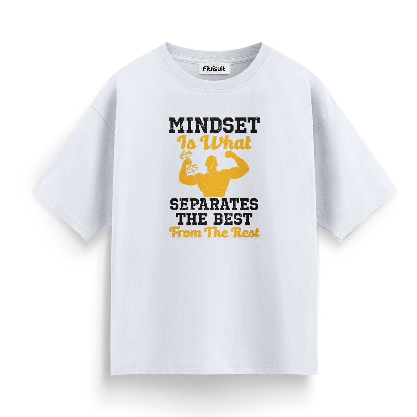 Mindset Is What Separates The Best From The Rest Gym Motivational T shirt