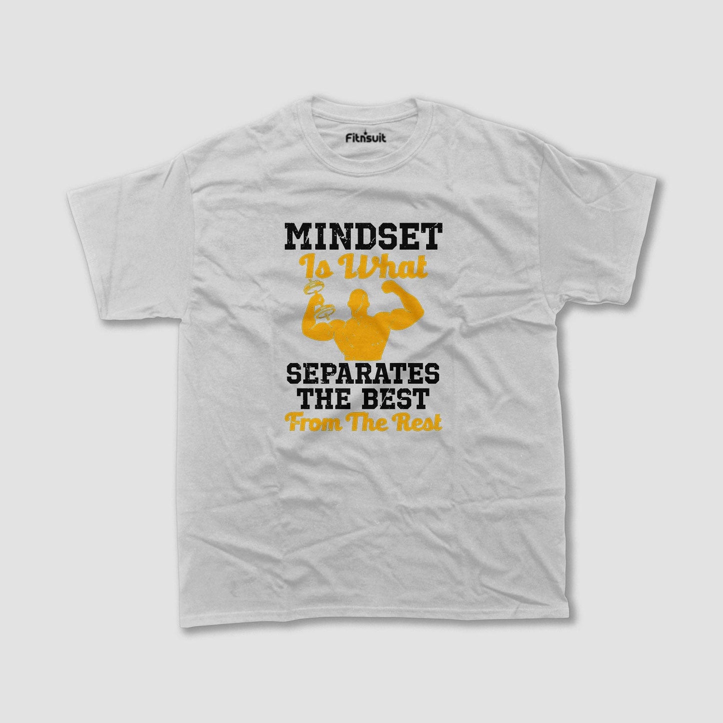 Mindset Is What Separates The Best From The Rest Gym Motivational T shirt