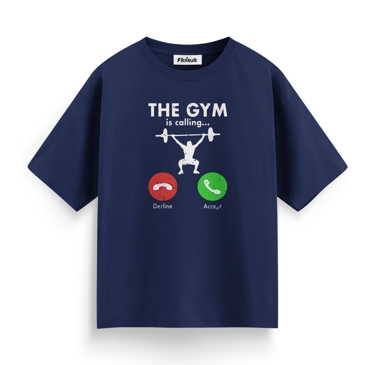 The Gym Is Calling Accept Or Decline Workout T shirt