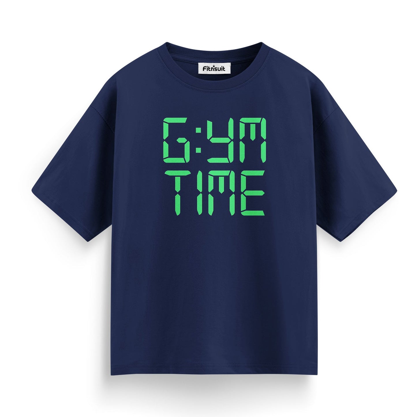 Gym Time Digital Clock Style Workout T shirt