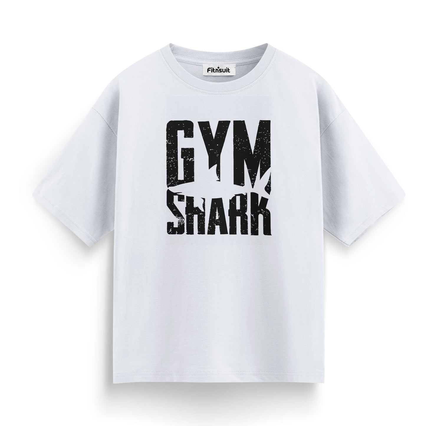 Gym Shark Bold Text Motivational T shirt