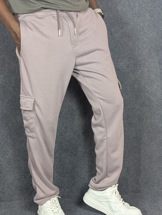 Baggy 6 Pocket Light Lavender Turkish Cotton Joggers