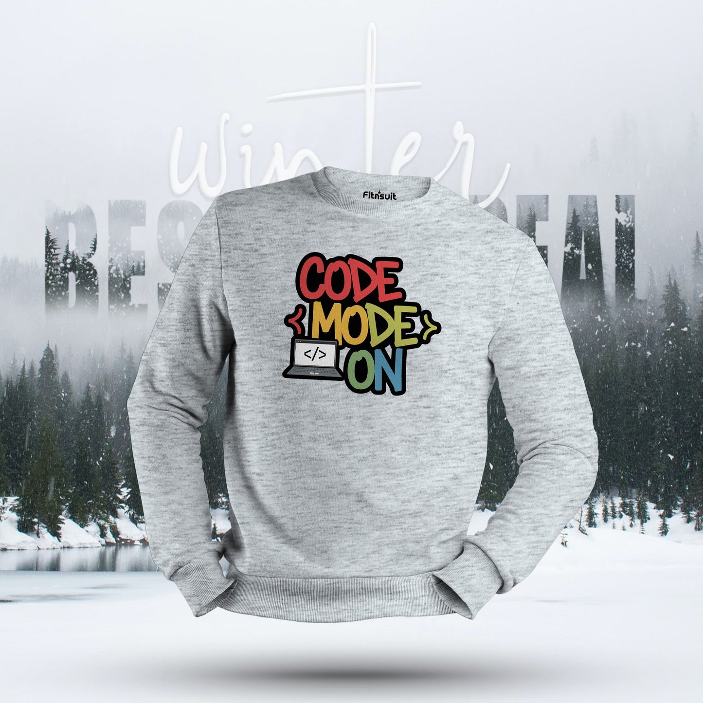 Code Mode On Symbol Hoodie & Sweatshirt