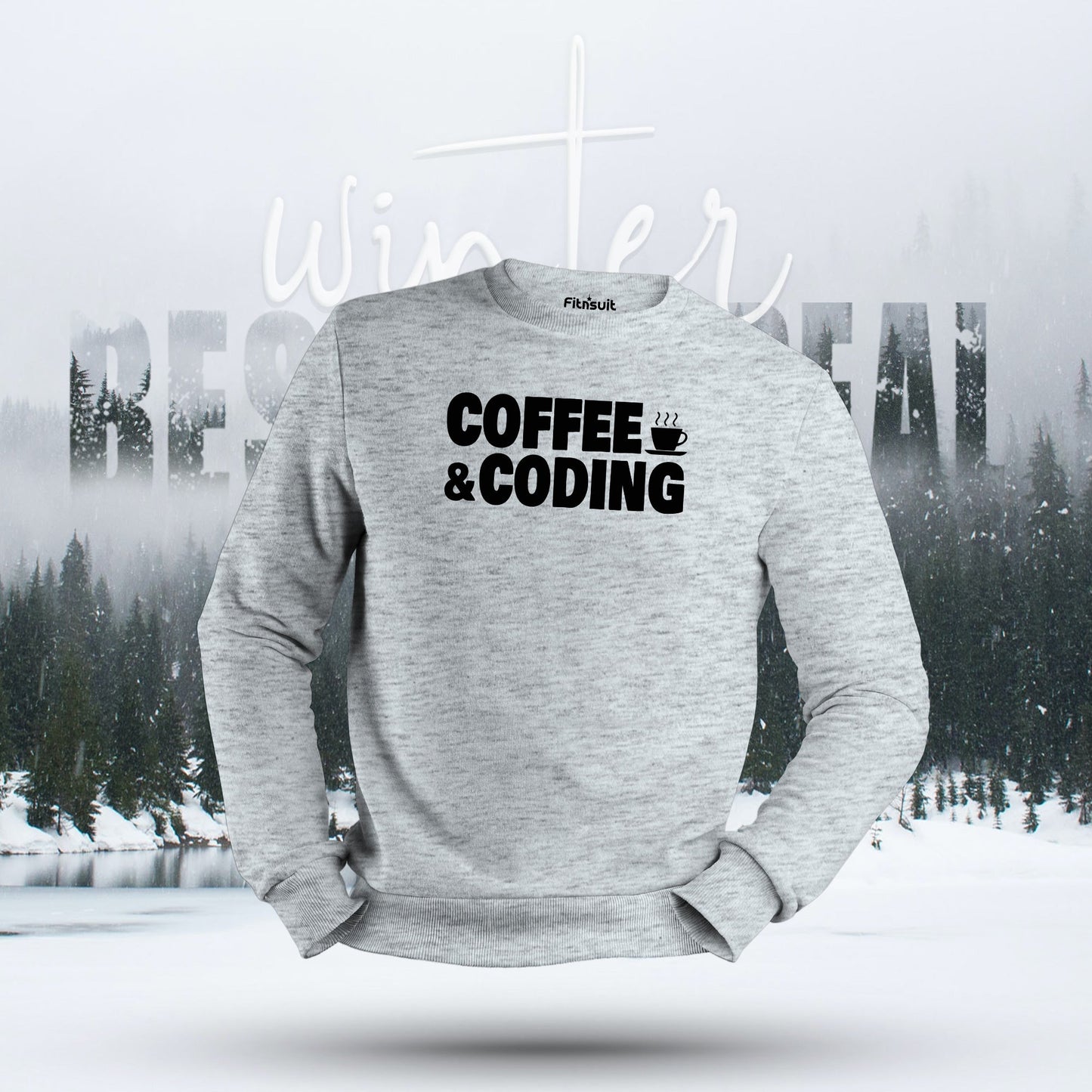 Coffee and Coding Programmer Hoodie & Sweatshirt