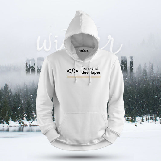 Front-End Developer Yellow Bar Hoodie & Sweatshirt