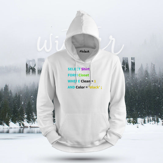 SQL Query SELECT Shirt Developer Hoodie & Sweatshirt