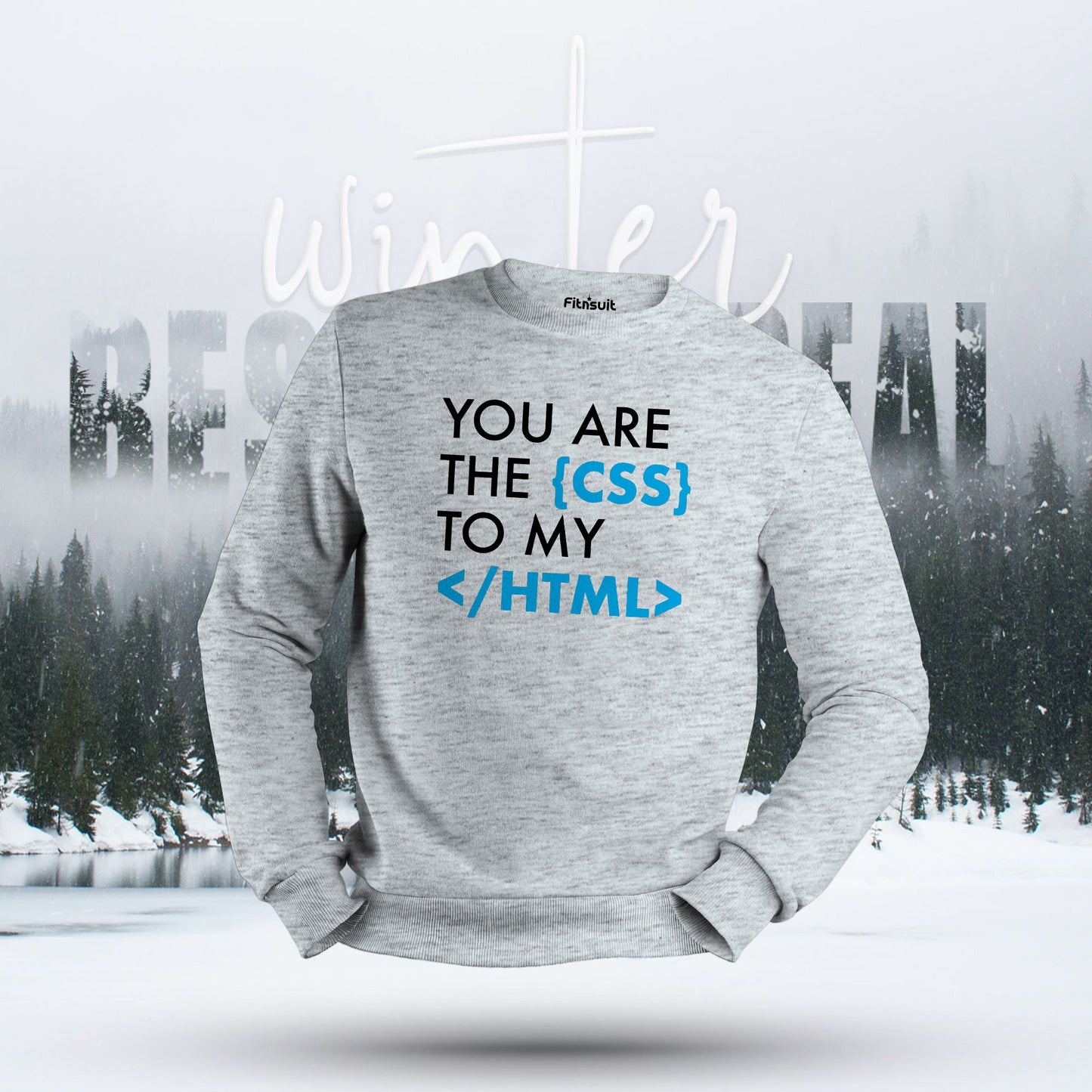 You Are the CSS to My HTML Love Programmer Hoodie & Sweatshirt