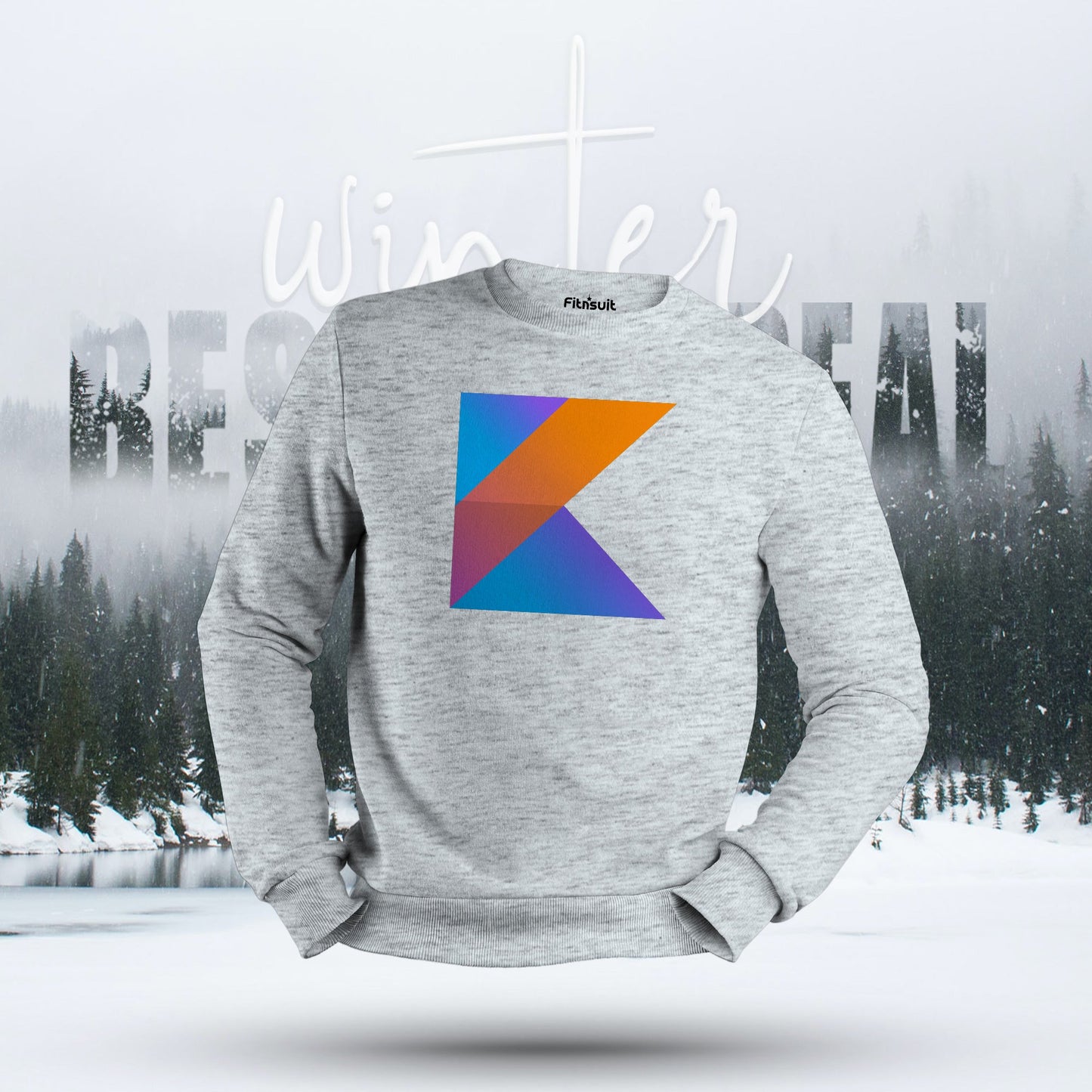 Kotlin Developer Gradient Logo Hoodie & Sweatshirt