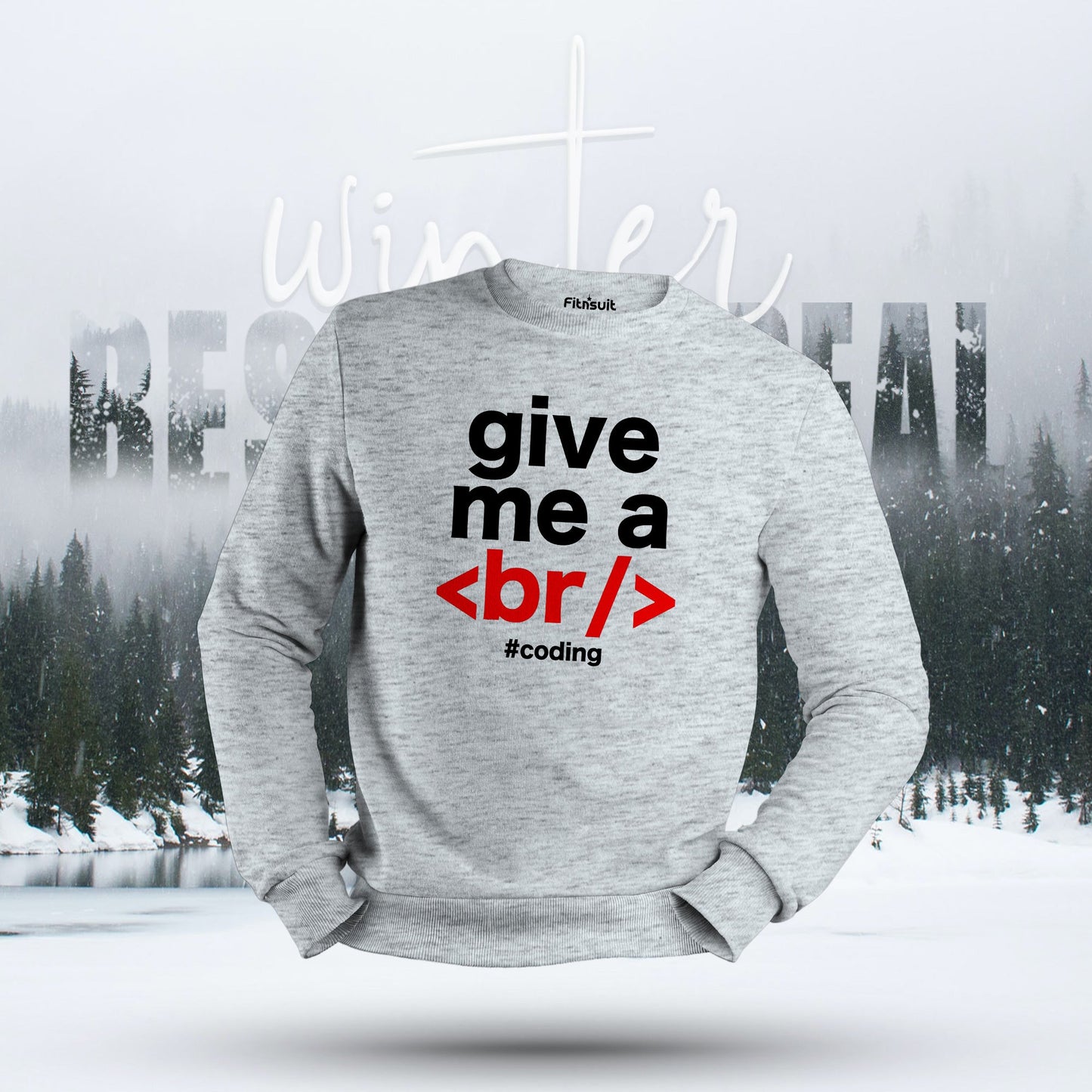Give Me a Break Tag Coding Humor Hoodie & Sweatshirt