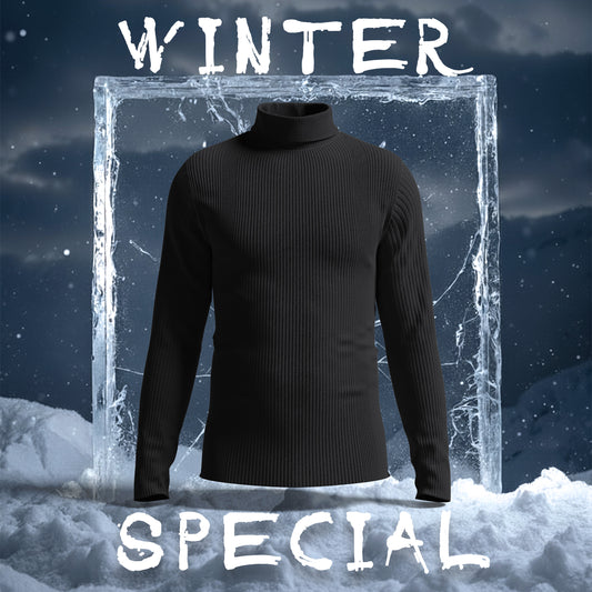 Premium Maroon Turtel Neck T shirt