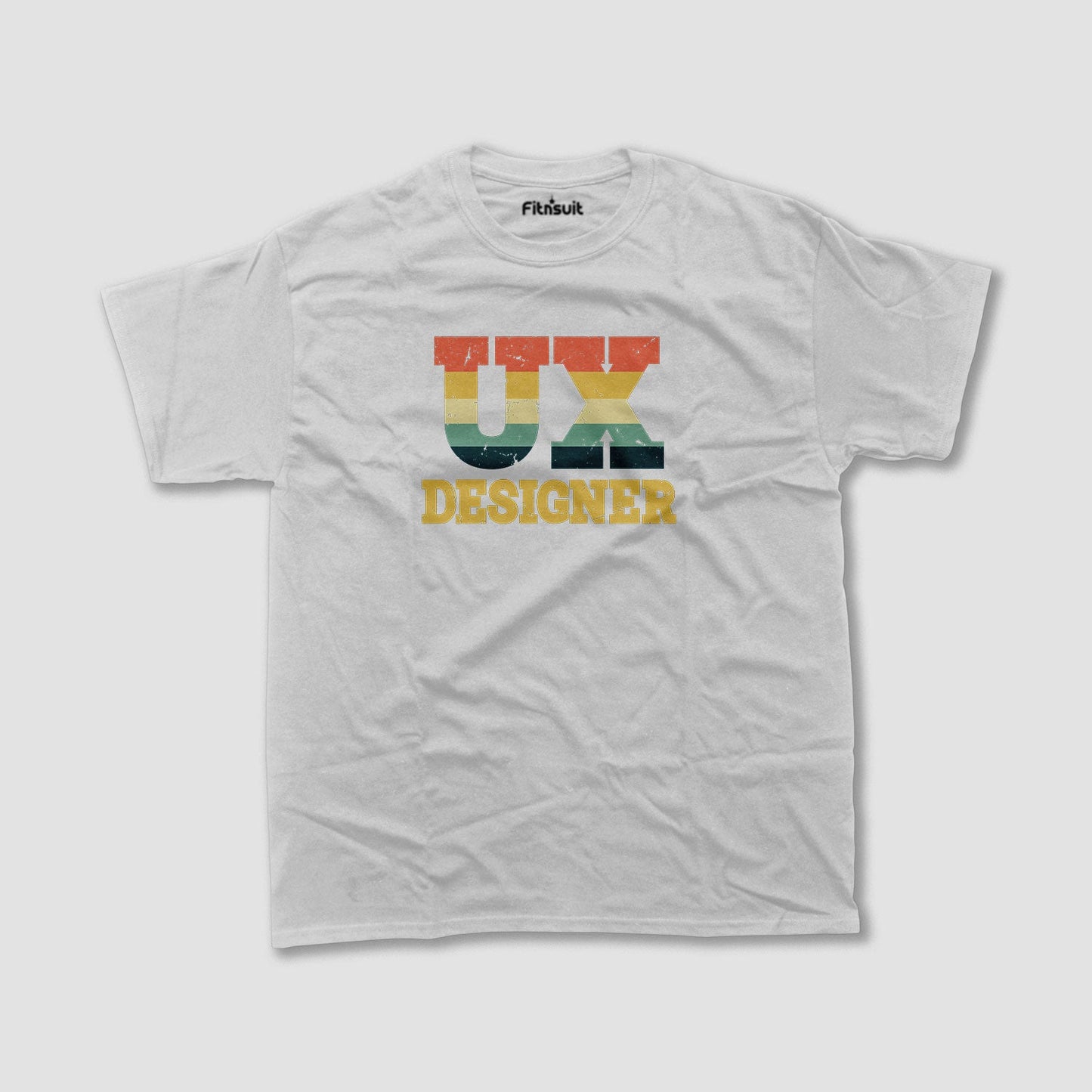 Retro UX Designer Text UI UX Designer T-Shirt