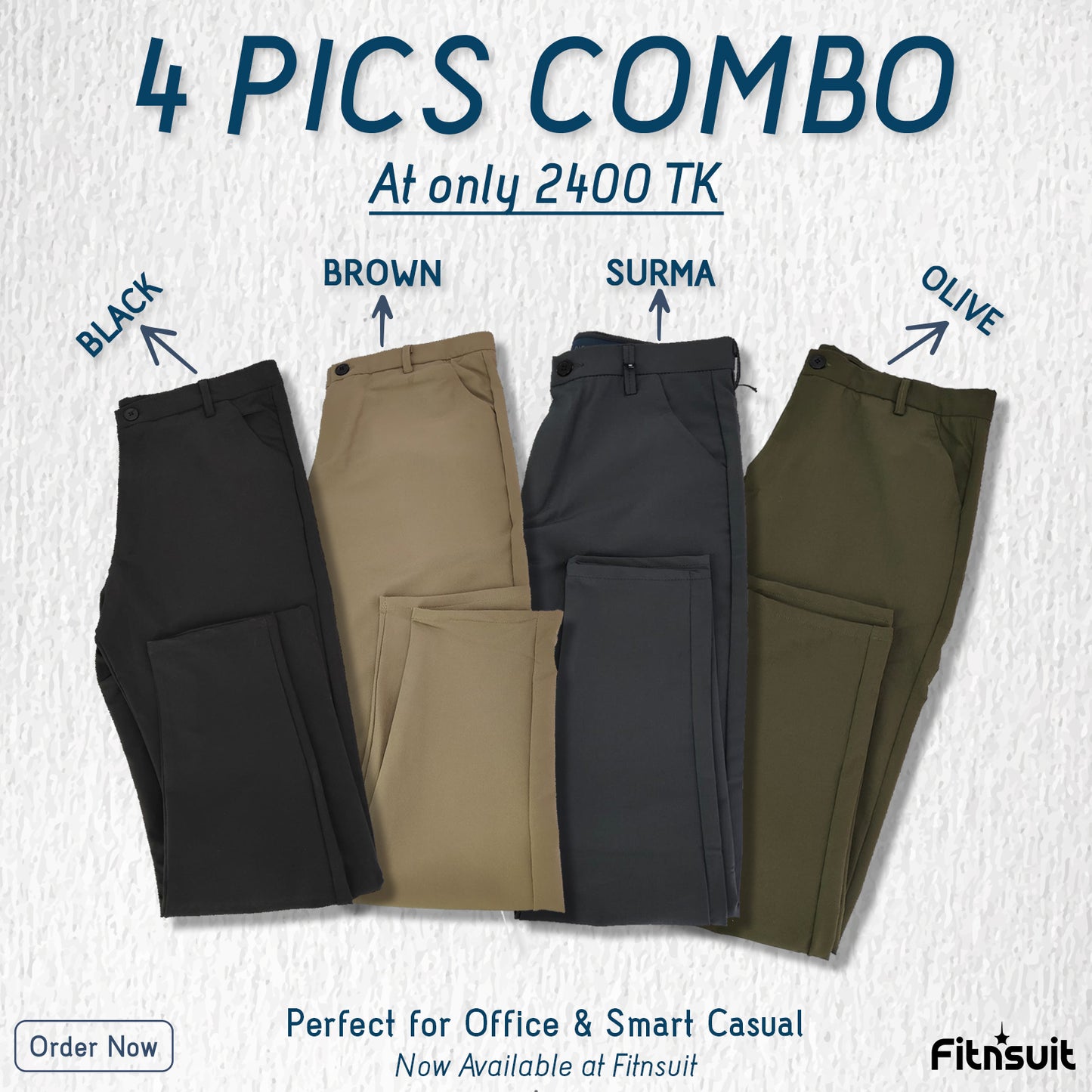 Formal Pant Perfect for Office & Smart Casual
