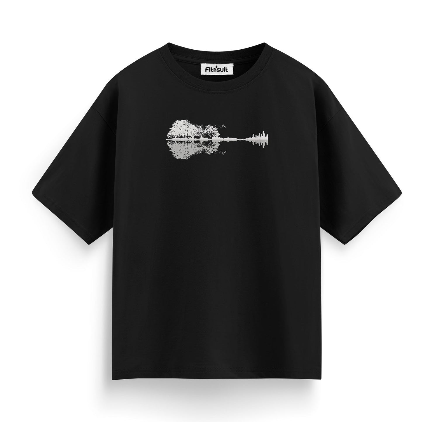 Guitar Soundwave Visual Art T shirt for everyone