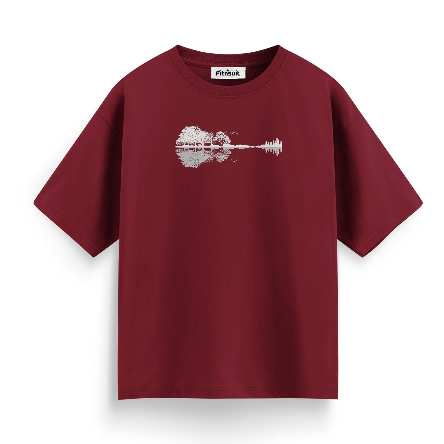 Guitar Soundwave Visual Art T shirt for everyone