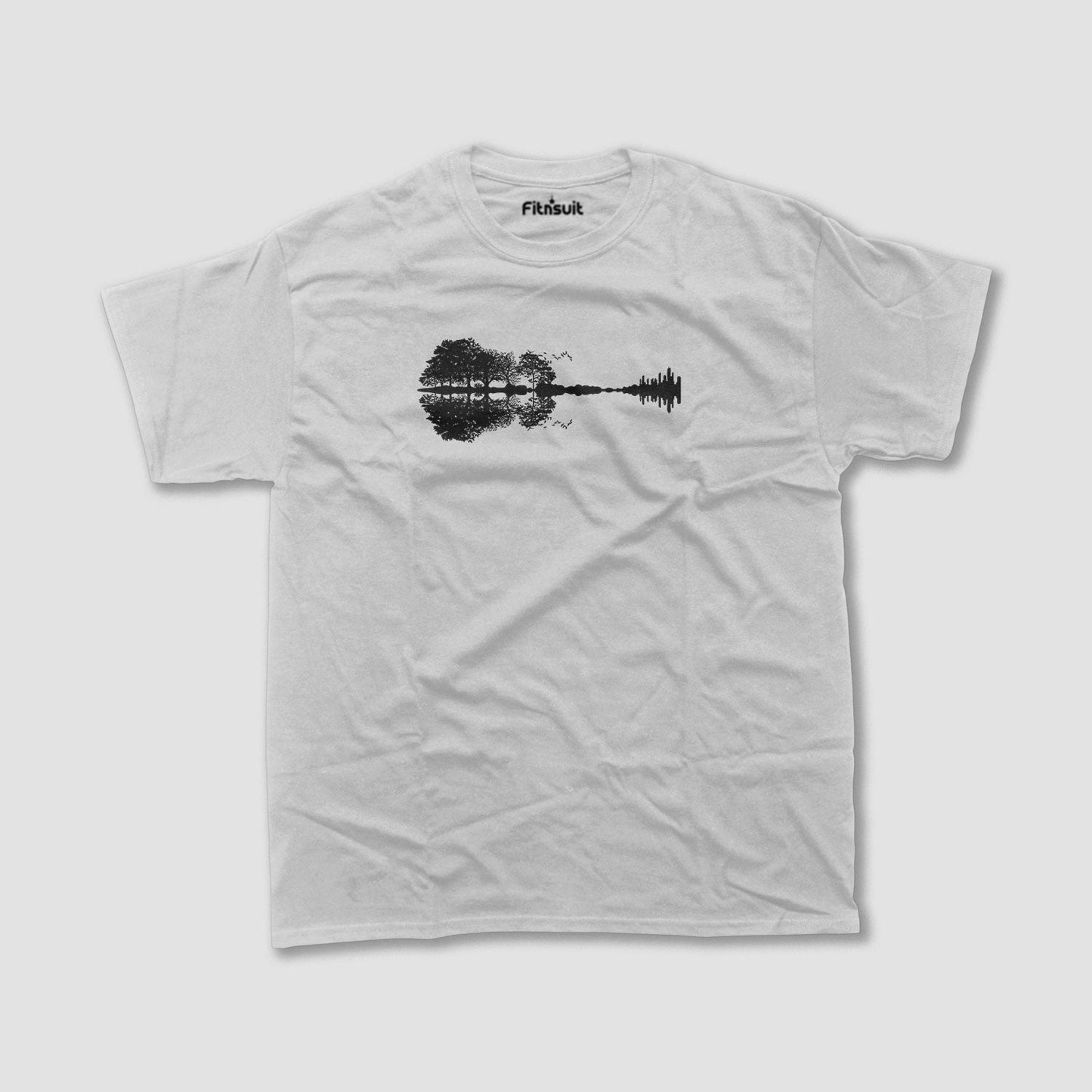 Guitar Soundwave Visual Art T shirt for everyone