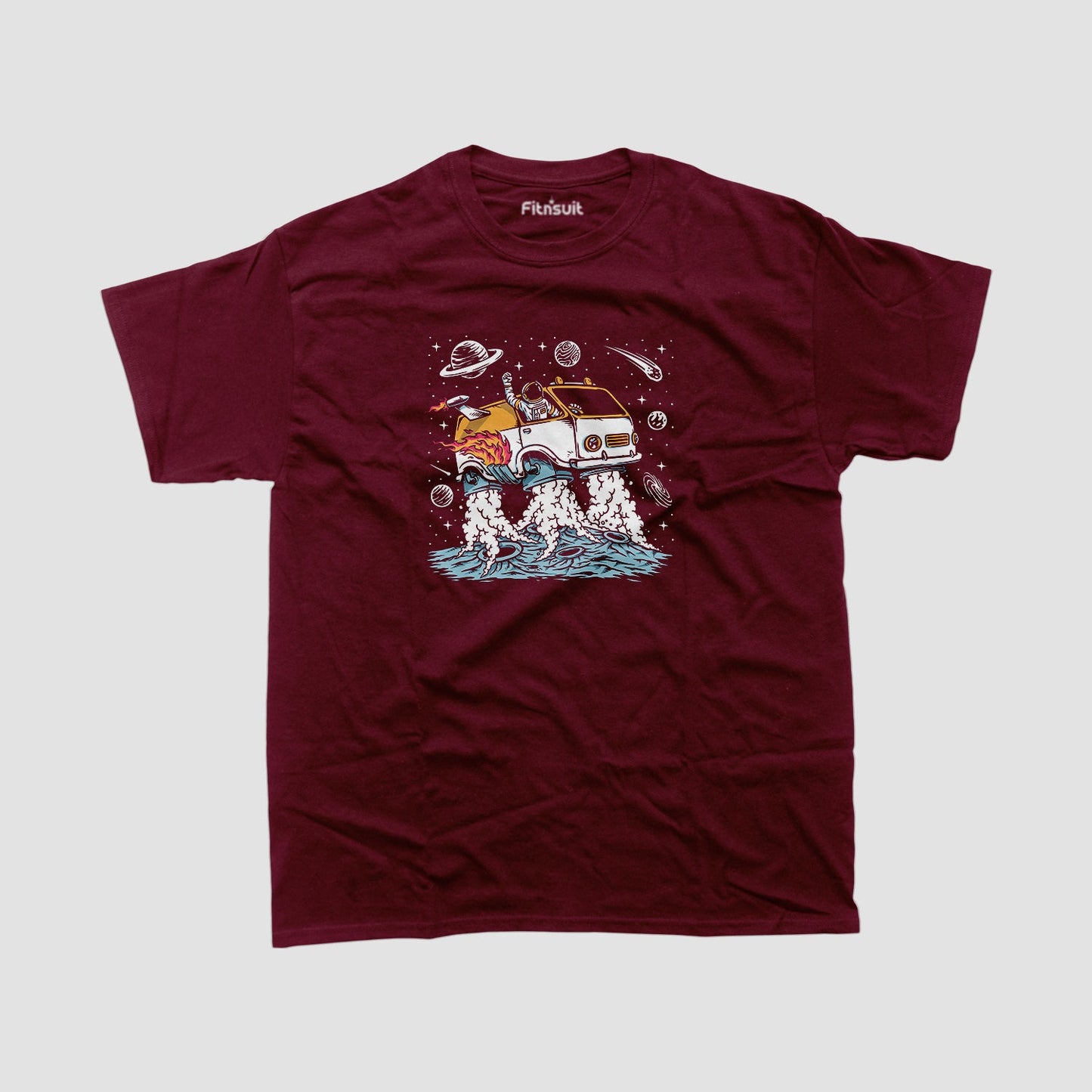 Van Jumping Over Waves Adventure T shirt for everyone