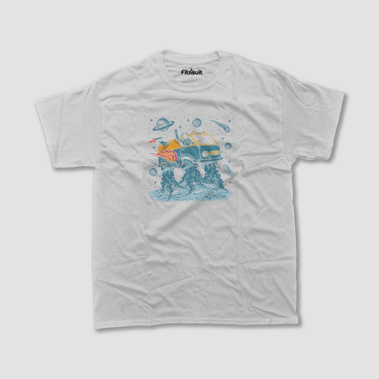 Van Jumping Over Waves Adventure T shirt for everyone