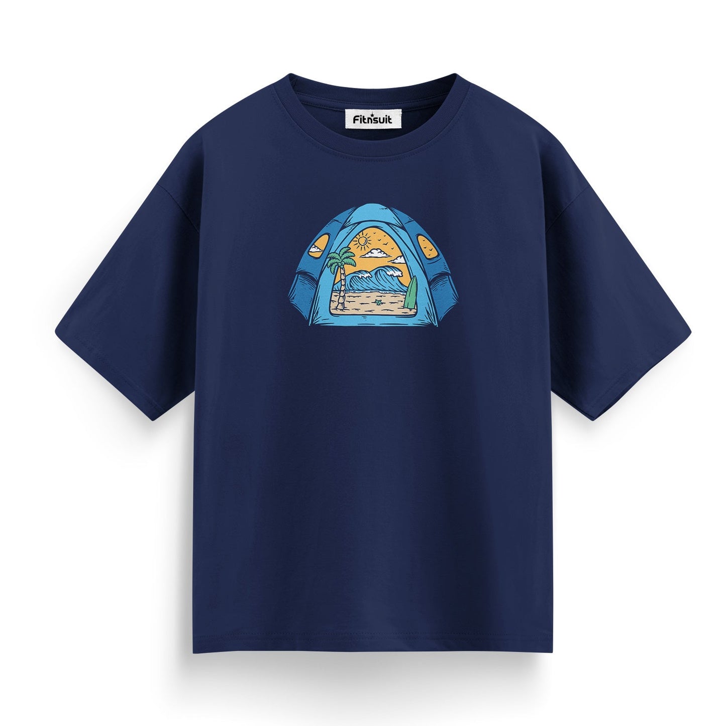 Tent Under Starry Sky T shirt for everyone