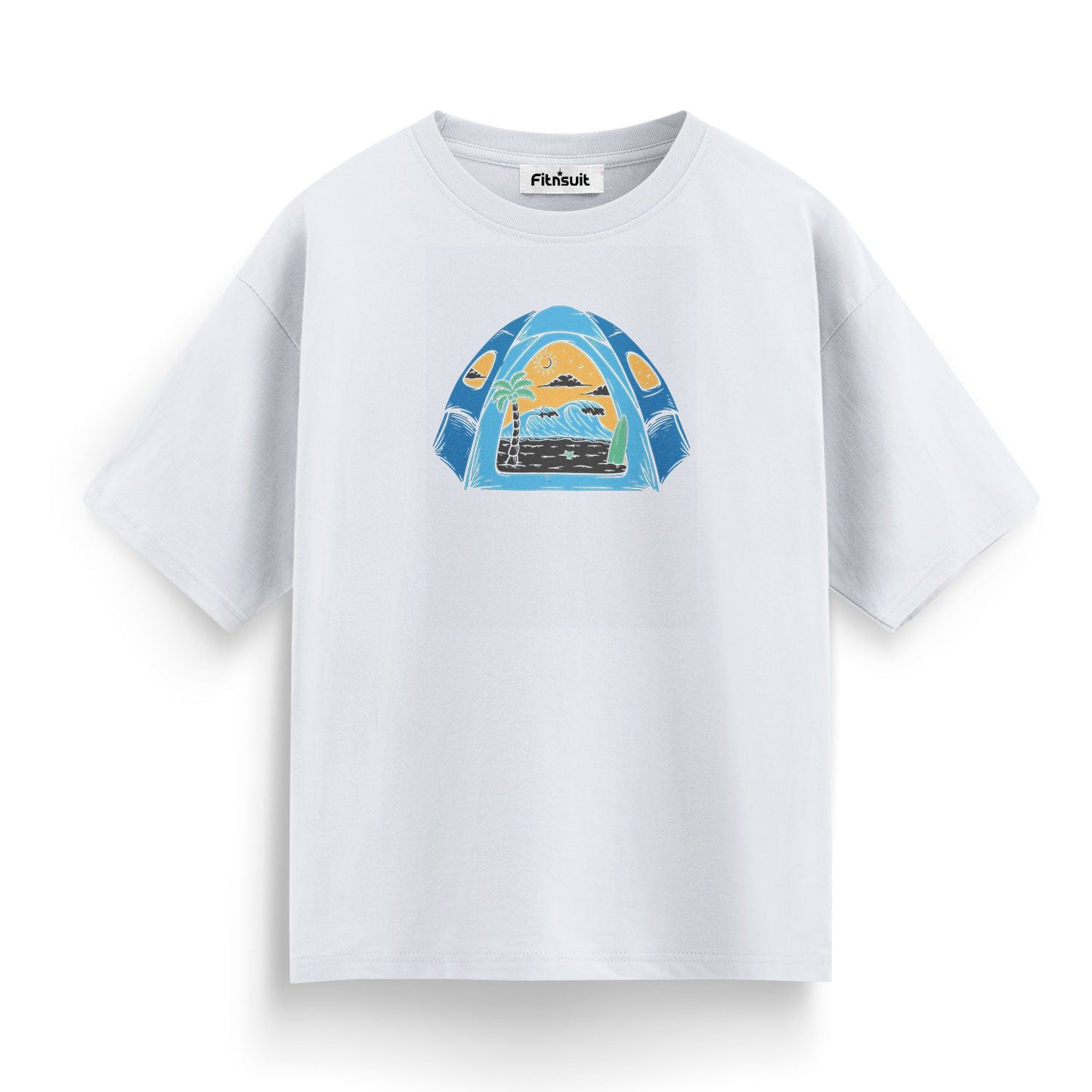 Tent Under Starry Sky T shirt for everyone