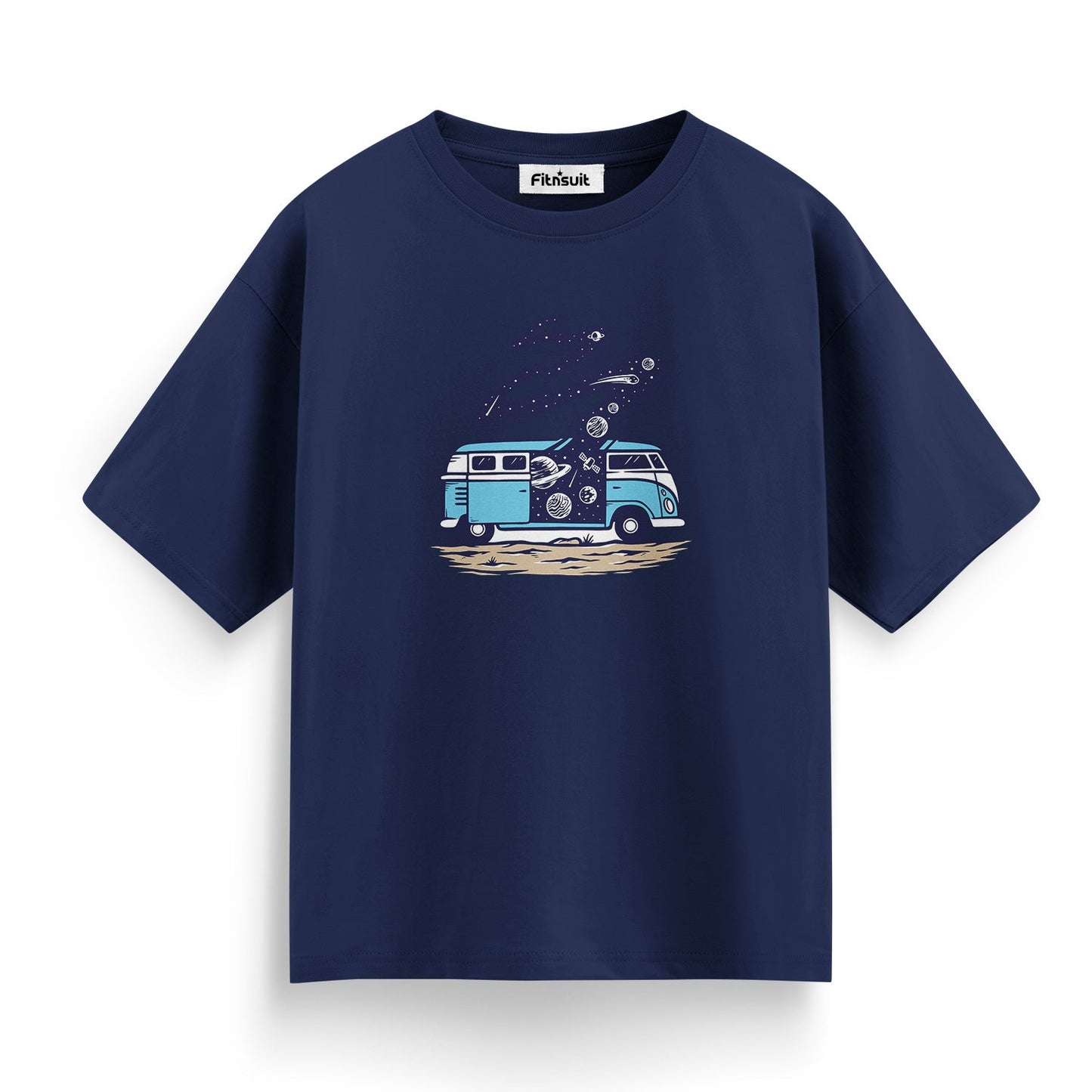 Van in Galactic Star Path T shirt for everyone