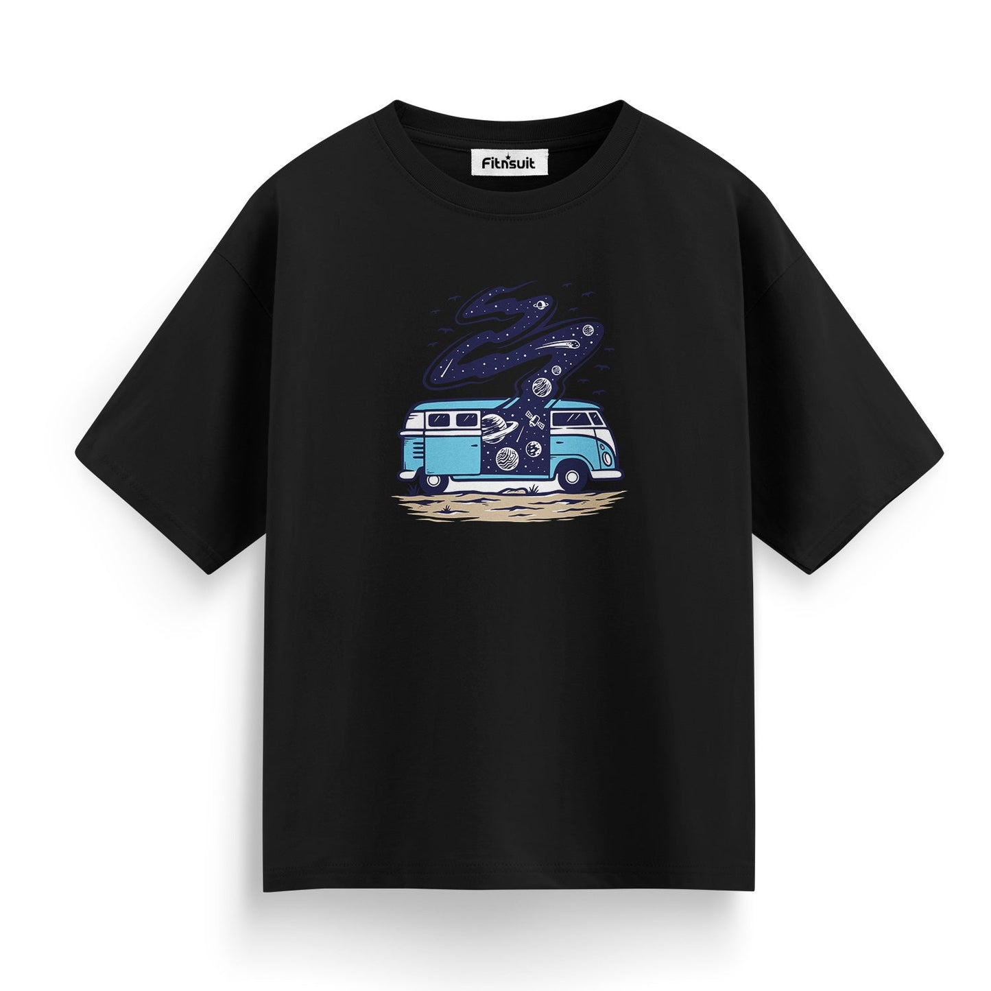 Van in Galactic Star Path T shirt for everyone