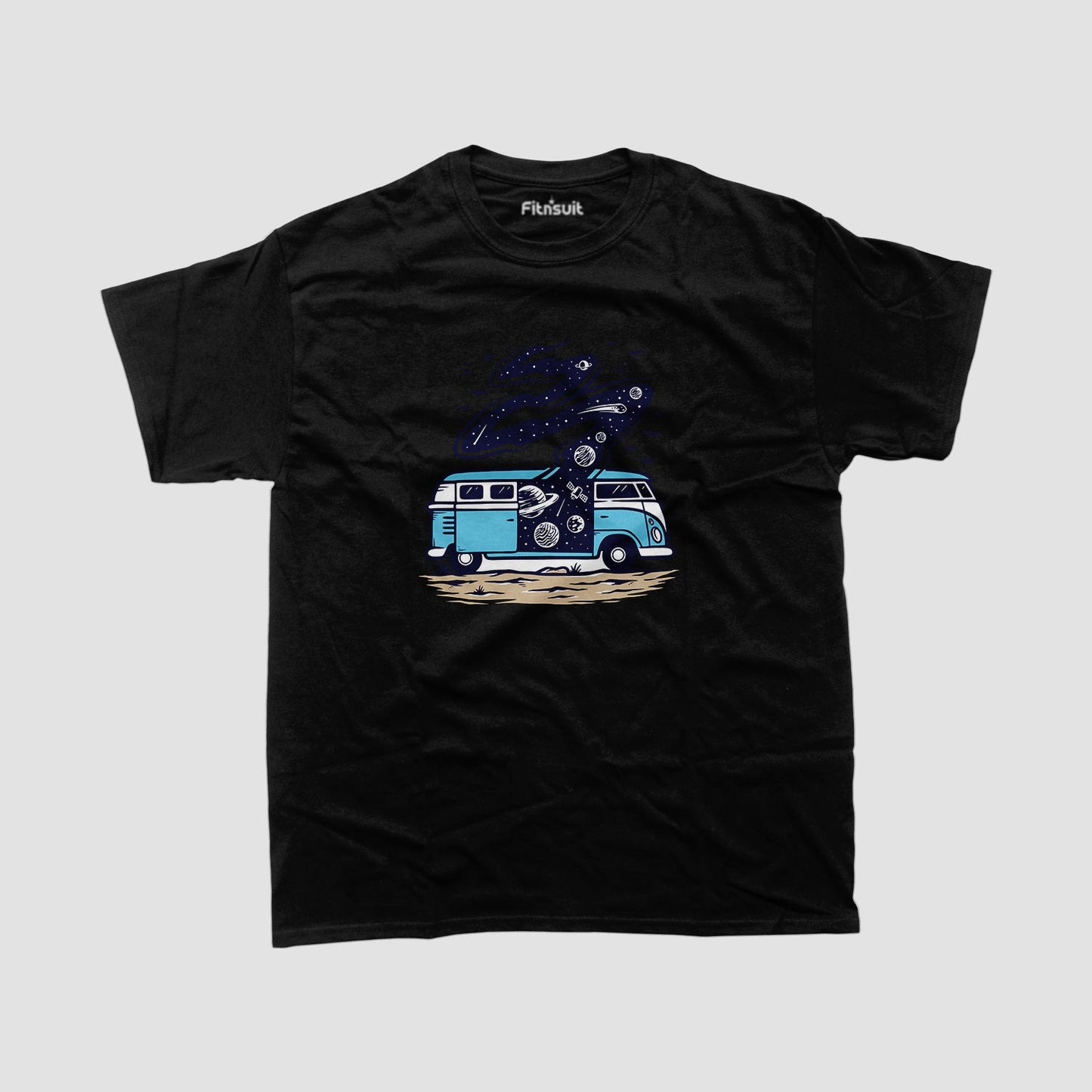 Van in Galactic Star Path T shirt for everyone