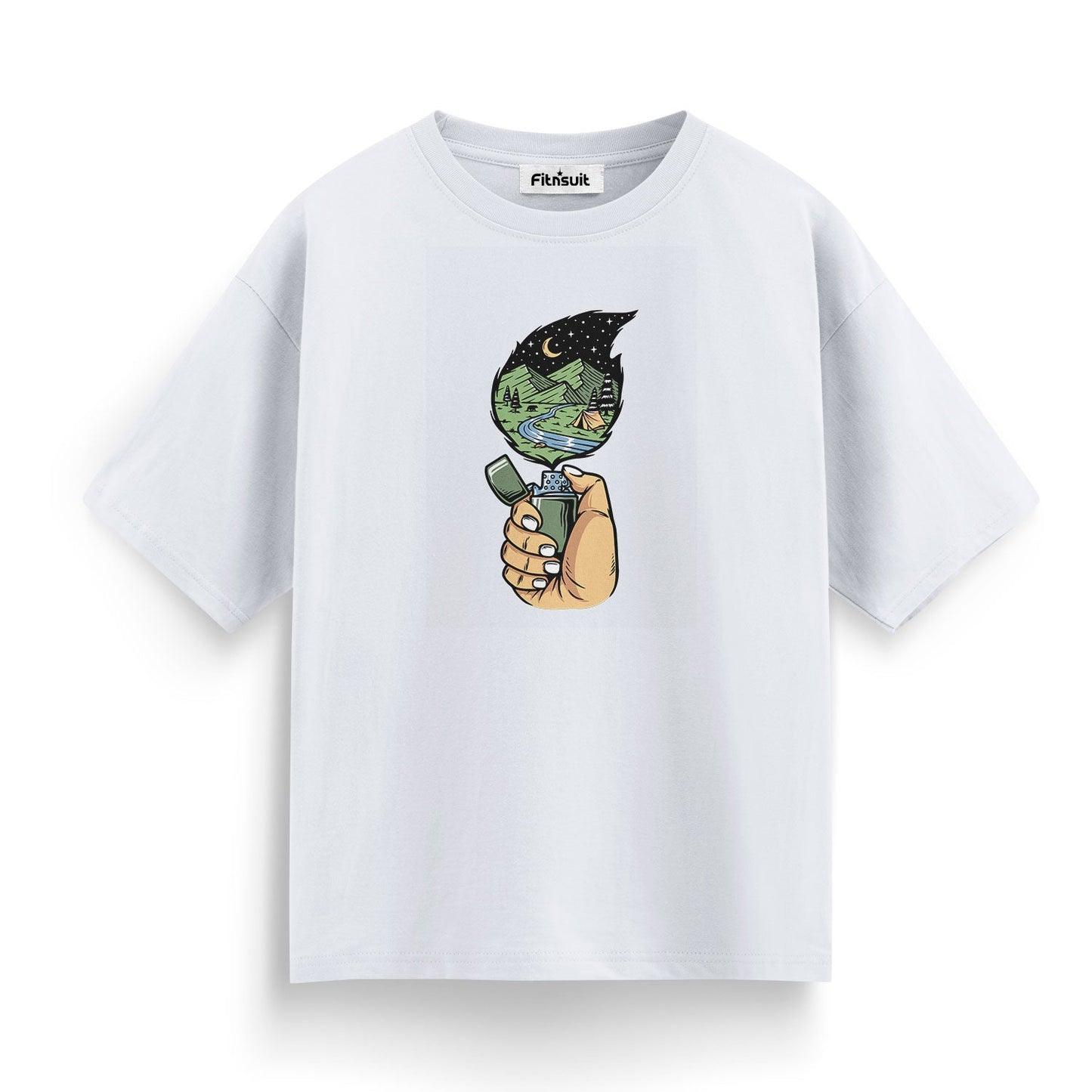 Earth Ice Cream Cone Art T shirt for everyone