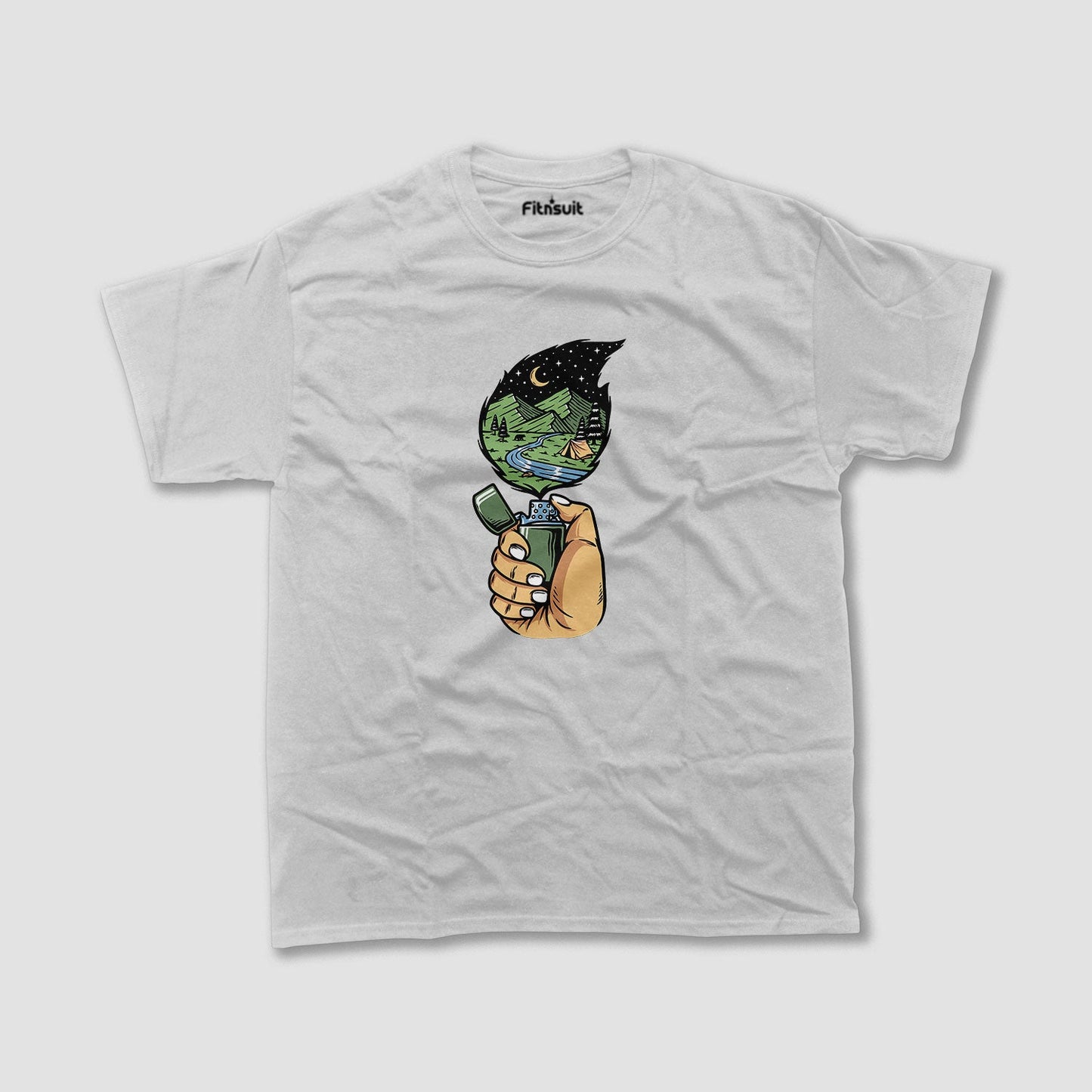 Earth Ice Cream Cone Art T shirt for everyone