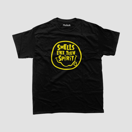 Smells Like Teen Spirit Tribute Logo T shirt for everyone