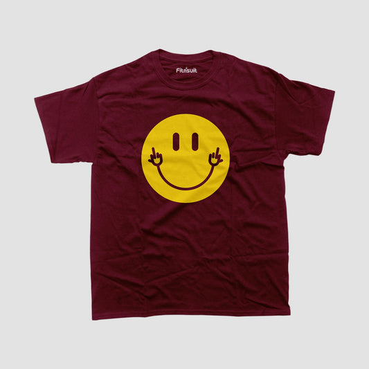 Classic Happy Face Design T shirt for everyone