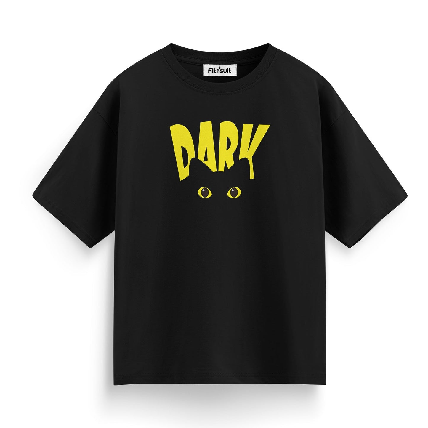 Dark Eyes Glowing Typography T shirt for everyone