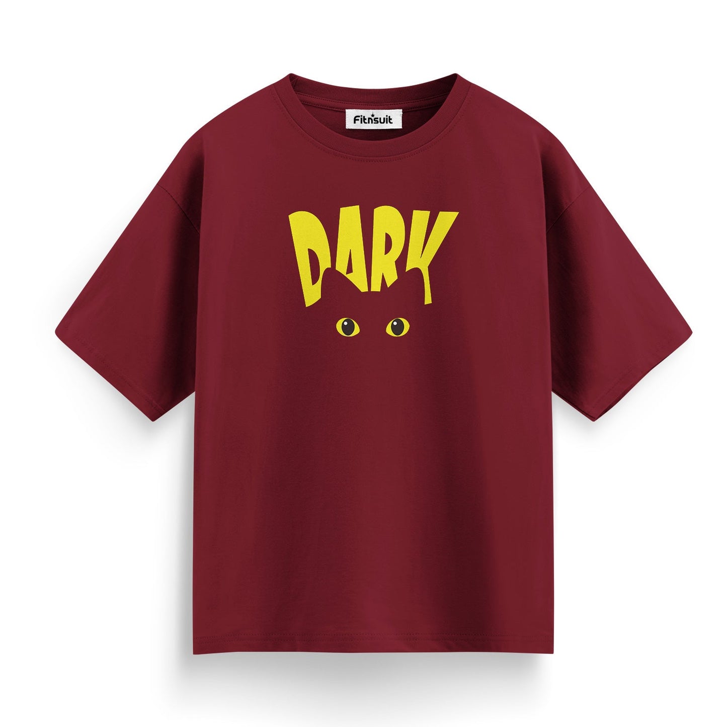 Dark Eyes Glowing Typography T shirt for everyone