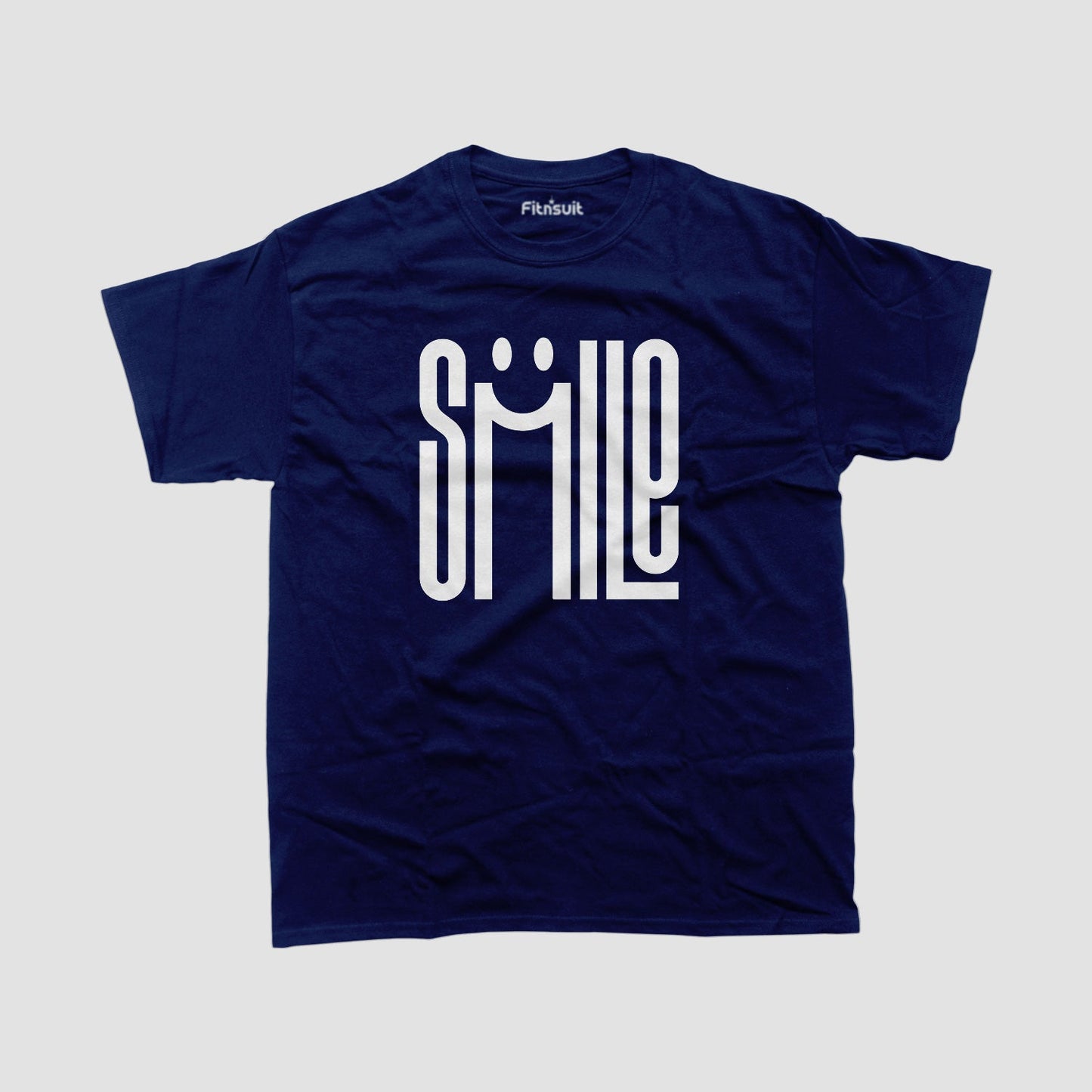 Smile Typography Creative Layout T shirt for everyone