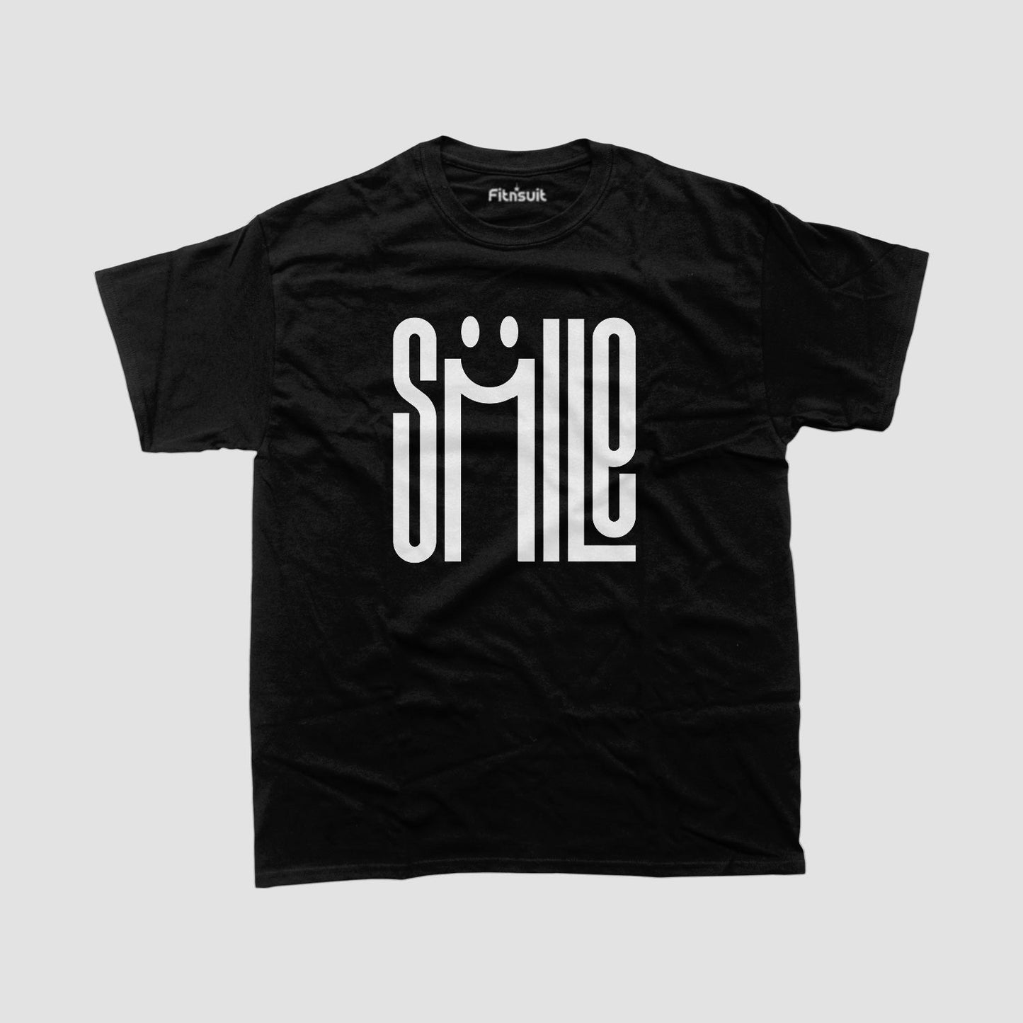 Smile Typography Creative Layout T shirt for everyone