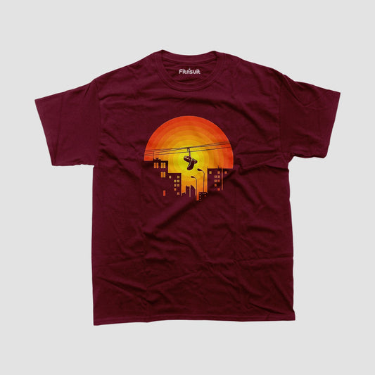 Cable Car Sunset City Adventure T shirt for everyone