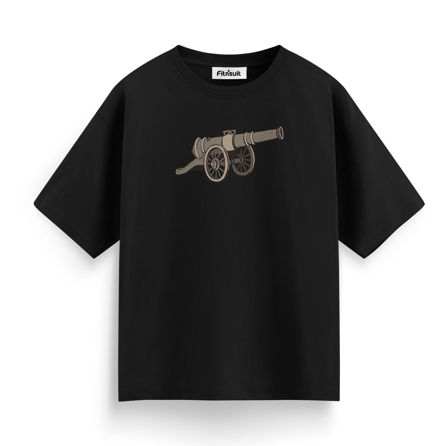 Vintage Cannon Illustration T shirt for everyone